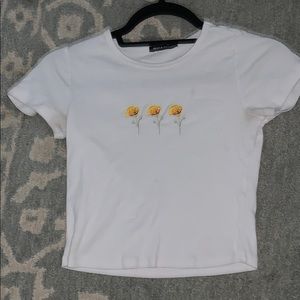 Brandy Melville Cropped T-shirt